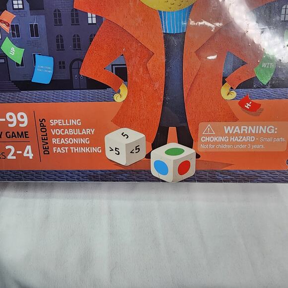 Chalk and Chuckles Super Word Spy  Word Games for Kids,-Adults Age 8-99, NEW - Picture 3 of 12